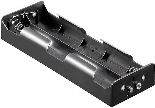 Goobay 10872 Batteriehalter 6x Mono (D) Druckknopfanschluss (L x B x H) 195 x 73.5 x 32.8 mm