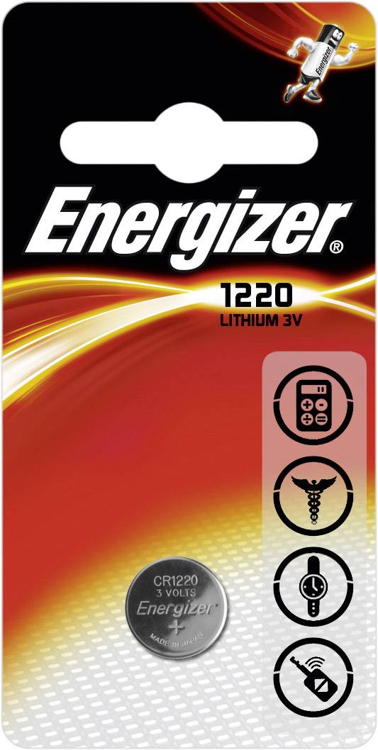Energizer Knopfzelle CR1220 3 V 1 St. 40 mAh Lithium CR1220
