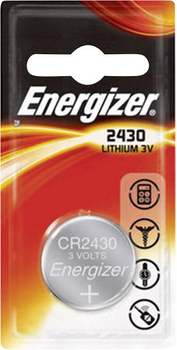 Energizer Knopfzelle CR2430 3 V 1 St. 290 mAh Lithium CR2430