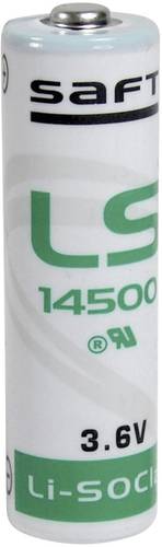 Saft LS 14500 Spezial-Batterie Mignon (AA) Lithium 3.6V 2600 mAh 1St.