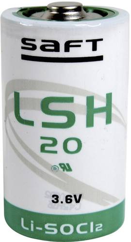 Saft LSH 20 Spezial-Batterie Mono (D) Lithium 3.6V 13000 mAh 1St.