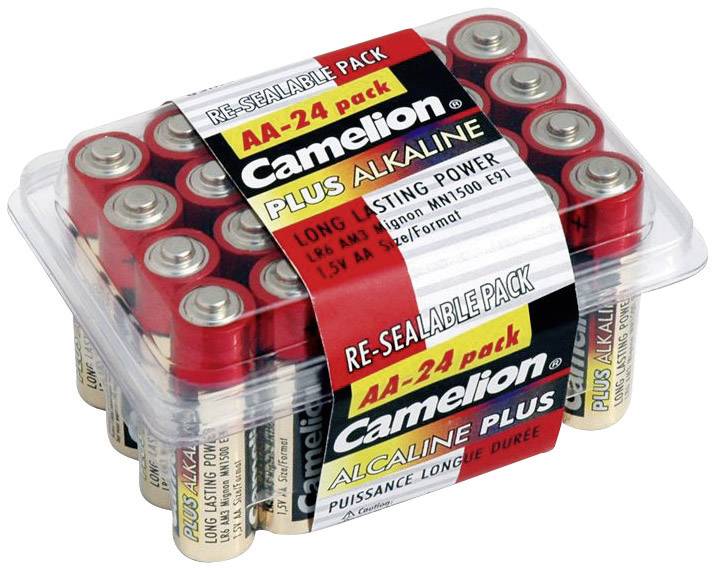 Camelion Plus LR06 Mignon (AA)-Batterie Alkali-Mangan 2800 mAh 1.5 V 24 St.