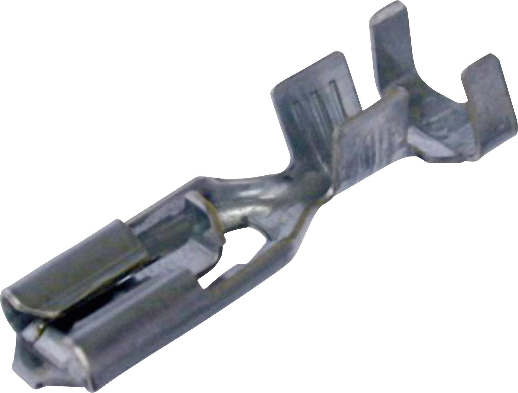 Neutrik NLFASTON Flachsteckhülse Steckbreite: 4.8mm Steckdicke: 0.5mm 180° Unisoliert Metall