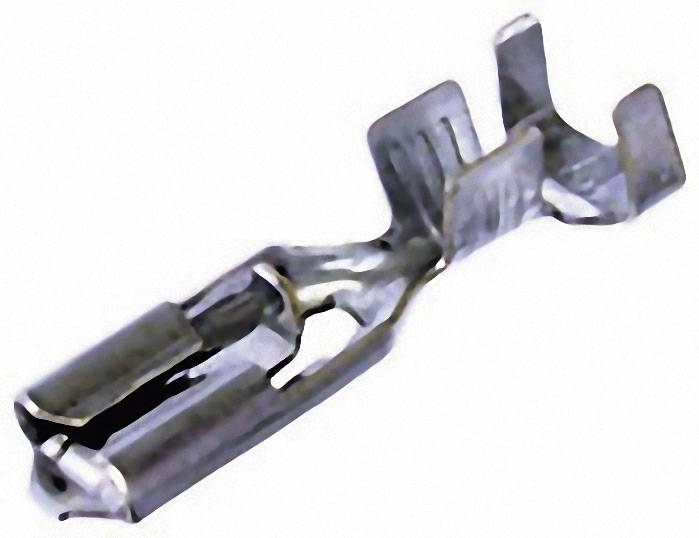 Neutrik NLFASTON Flachsteckhülse Steckbreite: 4.8mm Steckdicke: 0.5mm 180° Unisoliert Metall