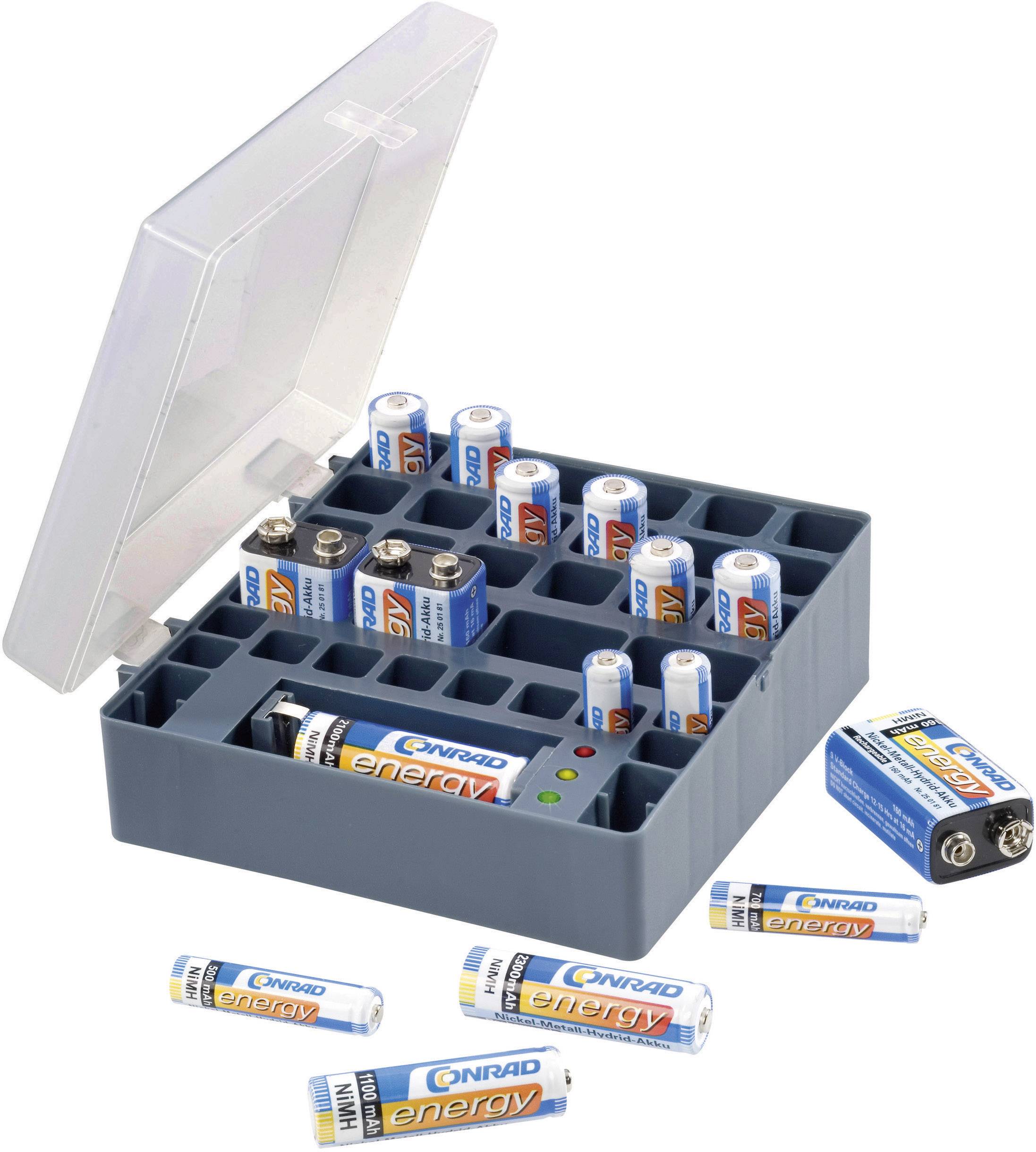 Batterie-Set Micro, Mignon, 9V Block 36 St. inkl. Box