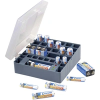 Box 36 Batteriebox 36x Micro (AAA), Mignon (AA), 9V Block (L x B x H) 140 x 125 x 60mm Box 36 Batteriebox 36x Micro (AAA), Mignon (AA), 9V Block (L x B x H) 140 x 125 x 60mm