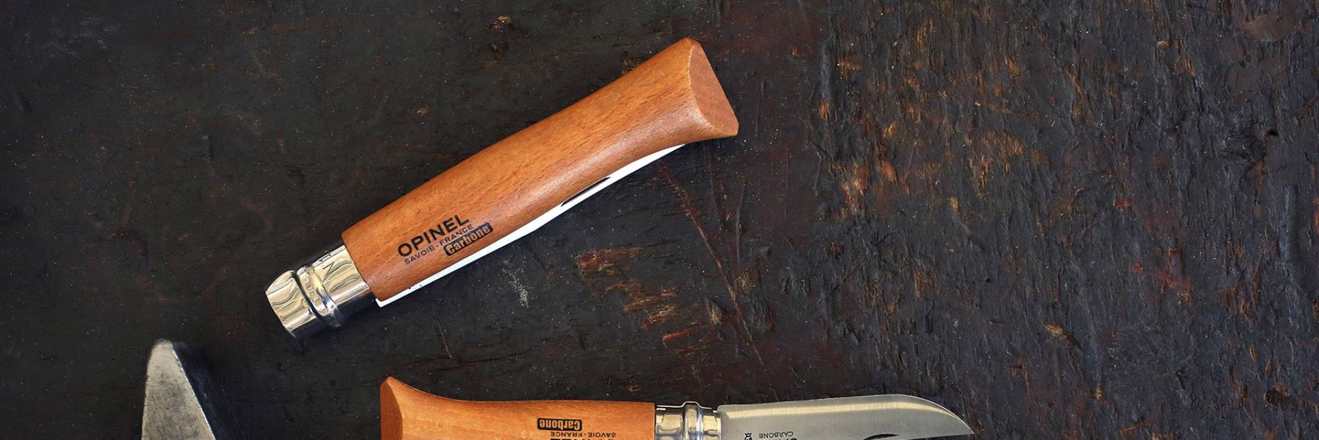 Opinel N°10 254010 Taschenmesser Holz, Chrom