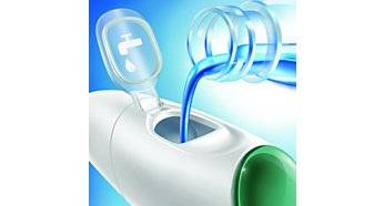 Philips Sonicare HX8211/02 AirFloss Munddusche Weiß, Grün (transparent)