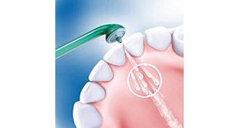 Philips Sonicare HX8211/02 AirFloss Munddusche Weiß, Grün (transparent)