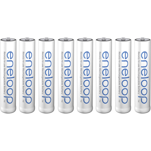 Panasonic eneloop HR03 Pile rechargeable LR3 (AAA) NiMH 750 mAh 1.2 V 8 pc(s)