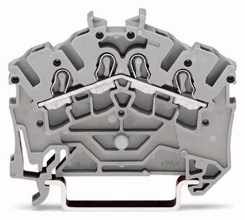 WAGO 2002-6406 Durchgangsklemme 5.20 mm Zugfeder Gelb 100 St.