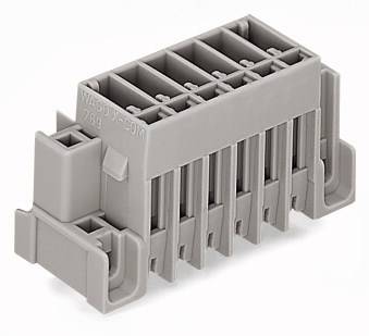 WAGO Buchsengehäuse-Platine 769 Polzahl Gesamt 13 Rastermaß: 5mm 769-643/004-000 15St.