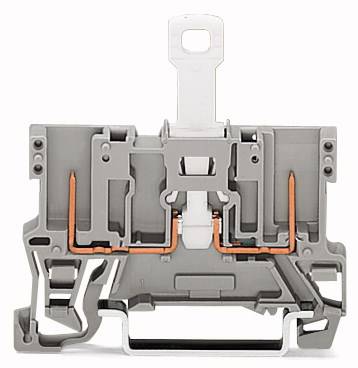 WAGO 769-222 Basisklemme 5mm Zugfeder Belegung: L Grau 50St.