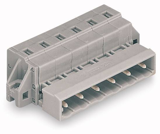 WAGO Stiftleiste (Standard) 2081 Polzahl Gesamt 12 Rastermaß: 7.50mm 731-612/019-000 10St.
