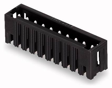 WAGO Stiftgehäuse-Platine 734 Polzahl Gesamt 10 Rastermaß: 3.50mm 734-140/105-604 100St.