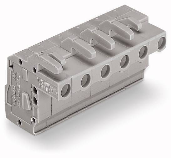 WAGO Buchsengehäuse-Platine 732 Polzahl Gesamt 8 Rastermaß: 7.50mm 732-108/026-000 25St.