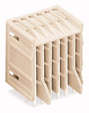 WAGO Stiftgehäuse-Platine 734 Polzahl Gesamt 5 Rastermaß: 3.50mm 734-405/001-000 100St.