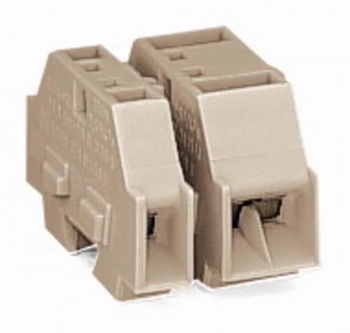WAGO 262-281 Einzelklemme 12 mm Zugfeder Belegung: L Grau 100 St.