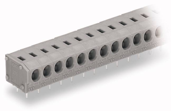 WAGO 235-404/000-006 Federkraftklemmblock 1.50mm² Polzahl 4 Blau 220St.