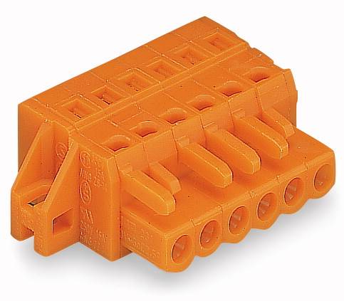 WAGO Stiftgehäuse-Platine 231 Polzahl Gesamt 7 Rastermaß: 5.08mm 231-307/031-000 50St.