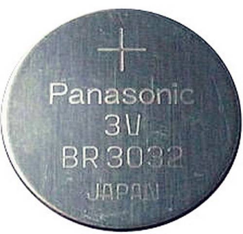 Panasonic Knopfzelle BR 3032 3 V 1 St. 500 mAh Lithium BR3032
