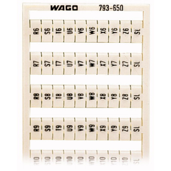 WAGO 793-650 Bezeichnungskarten 5St.