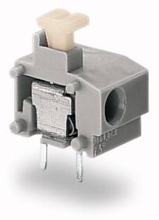 WAGO 235-801/333-000 Federkraftklemmblock 0.75mm² Polzahl 1 Grau 400St.