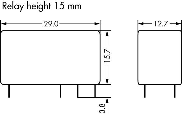 WAGO 788-168 Printrelais 110 V/DC 8A 2 Wechsler 20St.