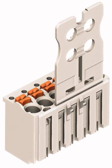WAGO Stiftgehäuse-Platine 2091 Polzahl Gesamt 5 Rastermaß: 3.50mm 2091-1105 50St.