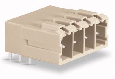 WAGO Stiftgehäuse-Platine 831 Polzahl Gesamt 4 Rastermaß: 7.62 mm 831-3624 24 St.