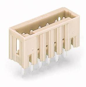 WAGO Stiftgehäuse-Platine 734 Polzahl Gesamt 10 Rastermaß: 3.50 mm 734-142/046-000 100 St.