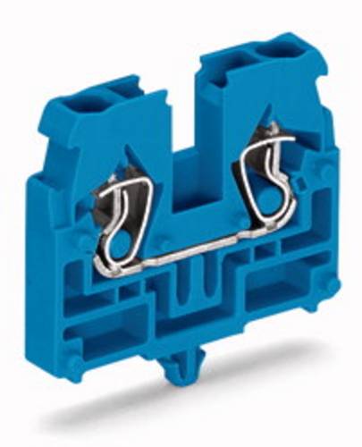 WAGO 869-314 Durchgangsklemme Federklemme Blau 100 St.