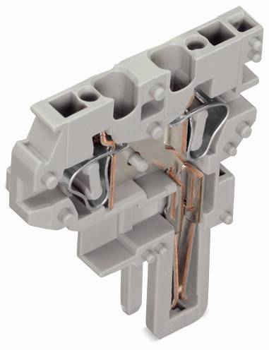 WAGO 769-505 Einzelklemme 5mm Zugfeder Belegung: L Grau 250St.
