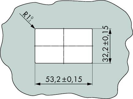WAGO Buchsengehäuse-Kabel 828 Rastermaß: 11.50 mm 828-334 15 St.