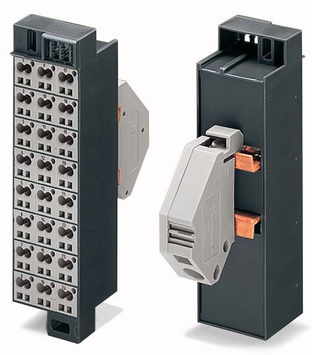 WAGO 726-601 Potenzialklemme Zugfeder Belegung: L Grau 10St.