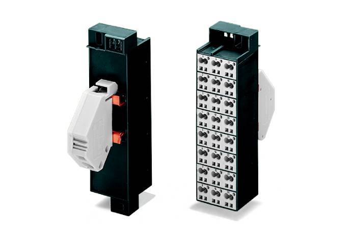 WAGO 726-661 Potenzialklemme Zugfeder Belegung: L Grau 10St.