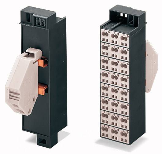 WAGO 726-661 Potenzialklemme Zugfeder Belegung: L Grau 10St.