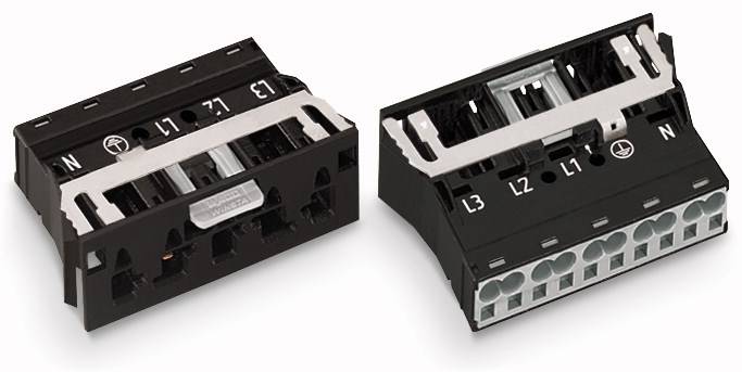 WAGO 770-735/007-000 Netz-Steckverbinder WINSTA MIDI Stecker, gerade Gesamtpolzahl: 4 + PE 25 A Weiß 100 St.