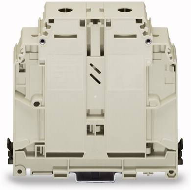 WAGO 400-499/499-715 Durchgangsklemme 31mm Schrauben Belegung: PE Grün, Gelb 10St.
