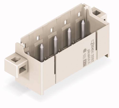 WAGO Stiftgehäuse-Platine 2092 Polzahl Gesamt 2 Rastermaß: 7.50mm 2092-3402/205-000 100St.
