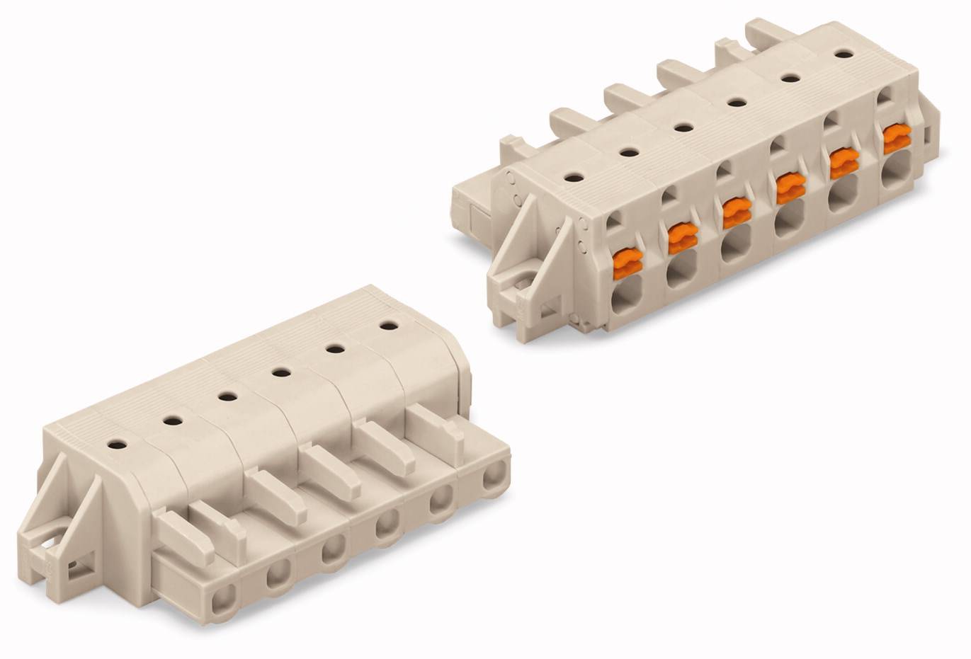 WAGO Buchsengehäuse-Kabel 2721 Polzahl Gesamt 11 Rastermaß: 7.50mm 2721-211/031-000 10St.