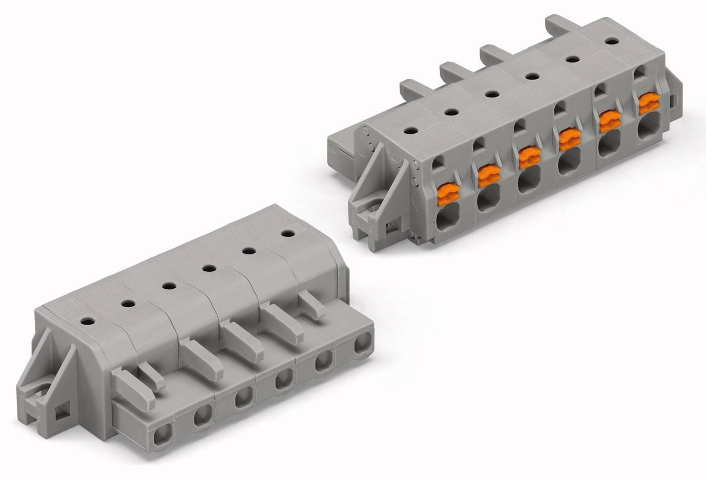 WAGO Buchsengehäuse-Kabel 2231 Polzahl Gesamt 11 Rastermaß: 7.50mm 2231-211/031-000 10St.