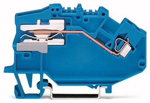 WAGO 780-613 Trennklemme 5mm Zugfeder Belegung: N Blau 50St.