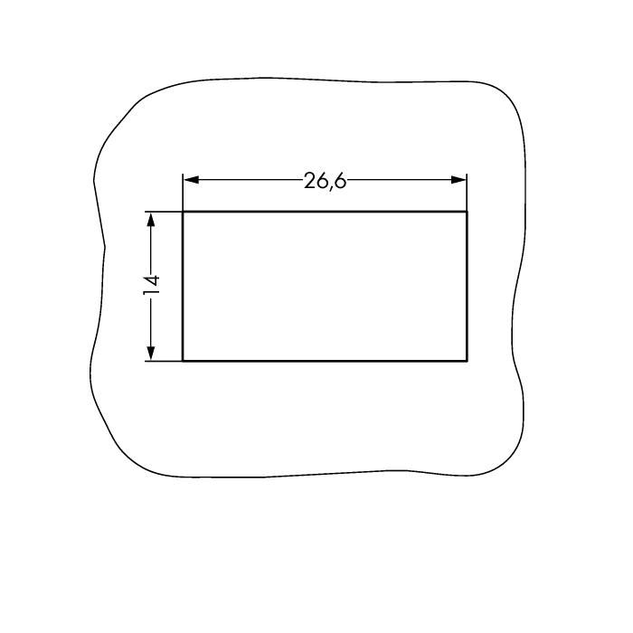 WAGO 890-744/060-000 Netz-Steckverbinder WINSTA MINI Buchse, gerade Gesamtpolzahl: 4 16A Grau 50St.
