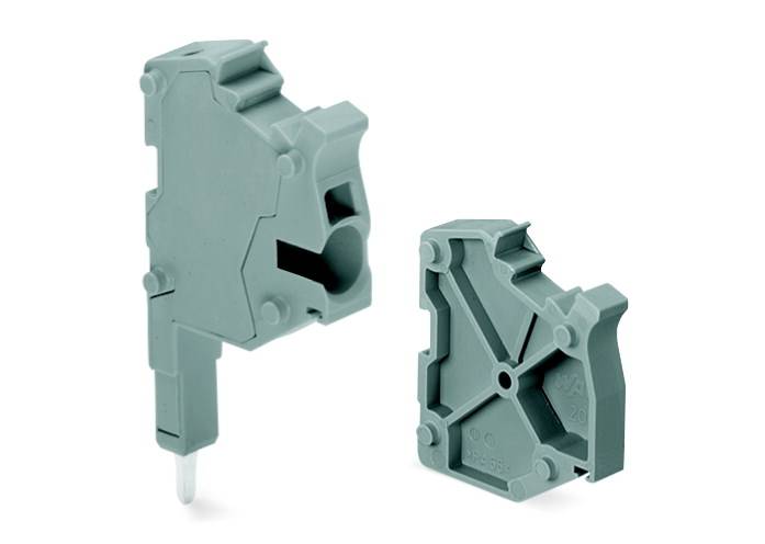 WAGO 2004-511 Klemmenleiste 6.20 mm Zugfeder Grau 100 St.