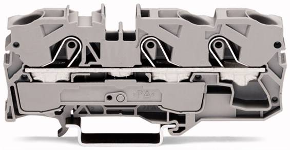 WAGO 2010-1303 Durchgangsklemme 10 mm Zugfeder Rot 25 St.