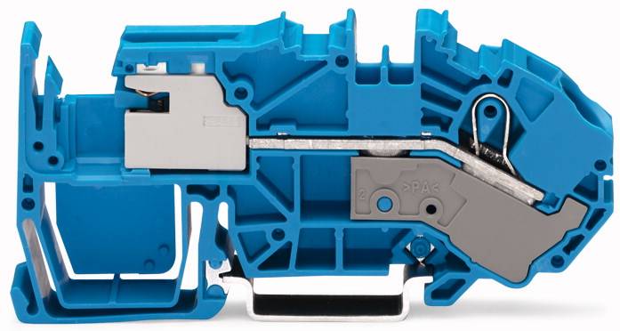 WAGO 2016-7711 Potenzialklemme 12mm Zugfeder Belegung: L Grau 20St.