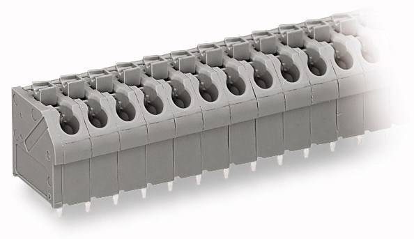 WAGO 250-510/000-012 Federkraftklemmblock 1.00mm² Polzahl 10 Orange 80St.