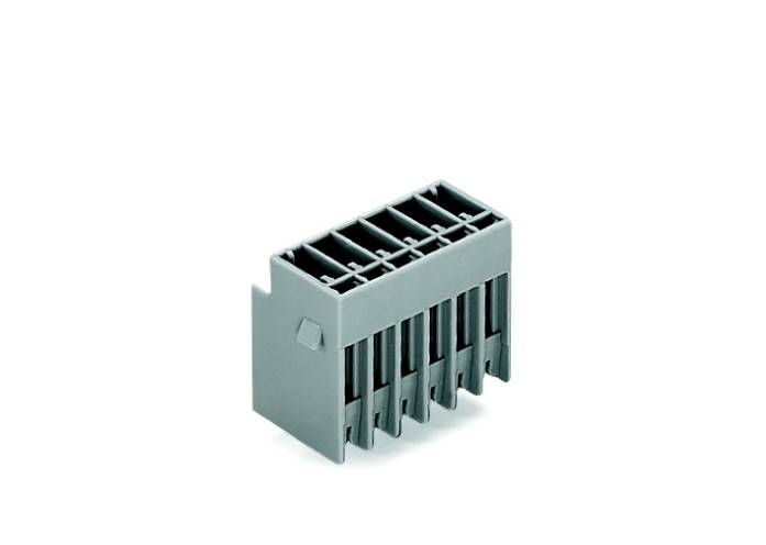 WAGO Buchsengehäuse-Platine 769 Polzahl Gesamt 6 Rastermaß: 5mm 769-636 50St.