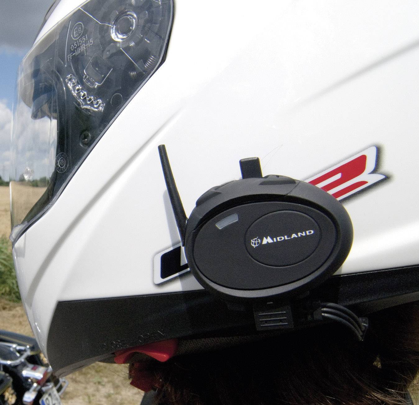 Midland C929.01 BT City Twin Set Motorrad-Gegensprechanlage Passend für (Helmtyp) alle Helmtypen